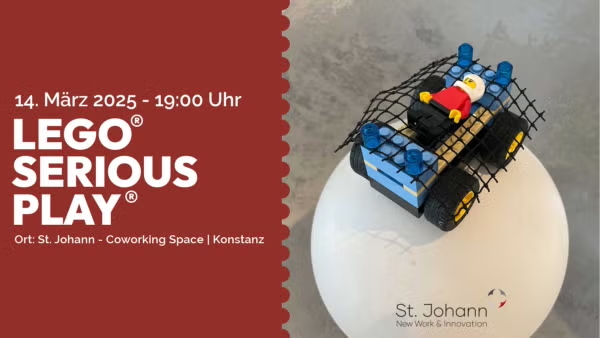 Aktuell Meetups Online // LEGO SERIOUS PLAY introduction // LEGO SERIOUS PLAY Einführung